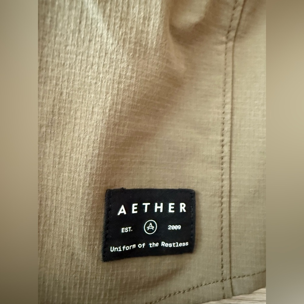 Aether Apparel Wonder Technical Button Down Nylon… - image 4